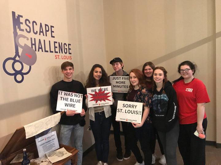 Administrative Staff Takes on the Escape Room Challenge